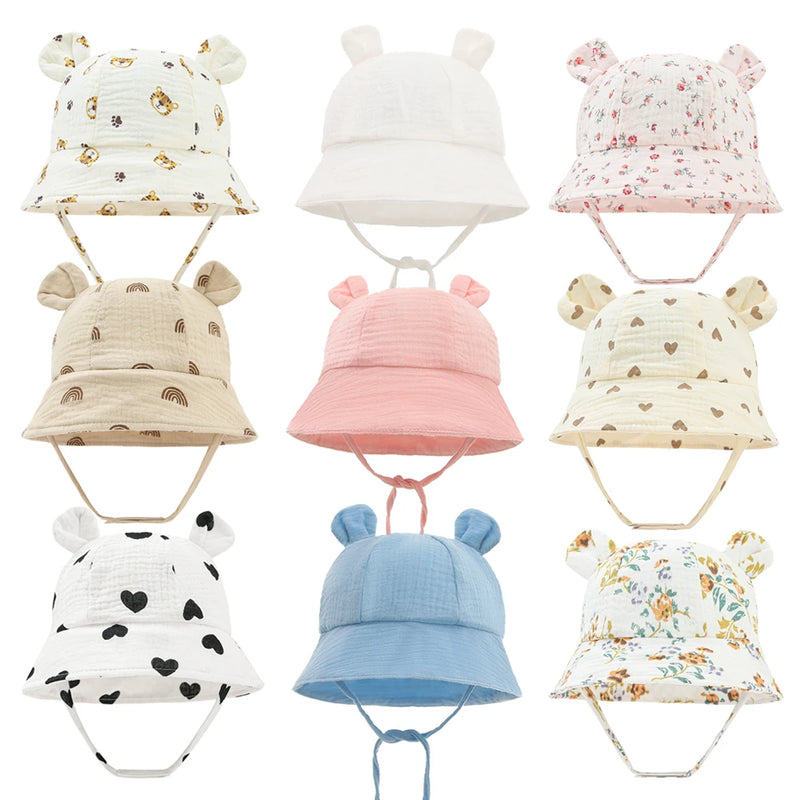 Adorable Bear Baby Bucket Hat