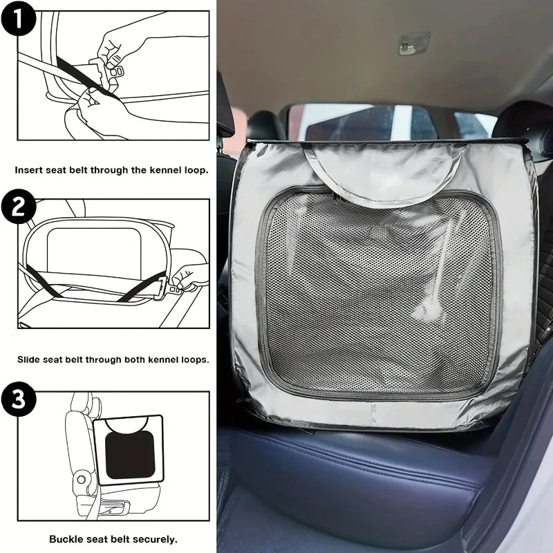 Lightweight Foldable Pet Travel Carrier