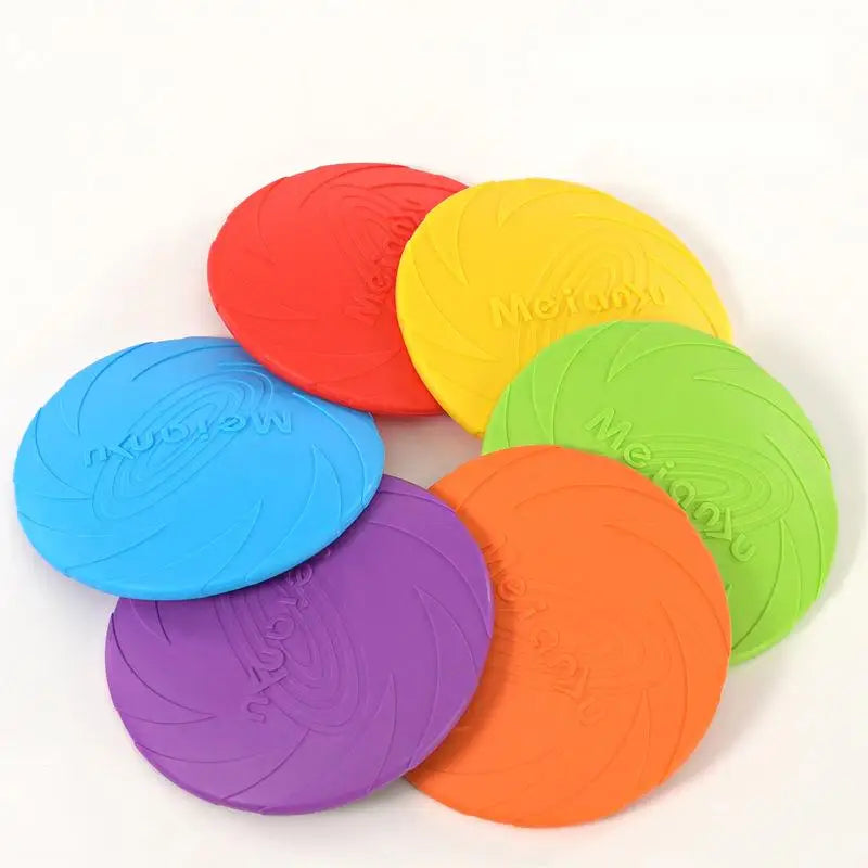 Bite-Resistant Dog Frisbee Toy