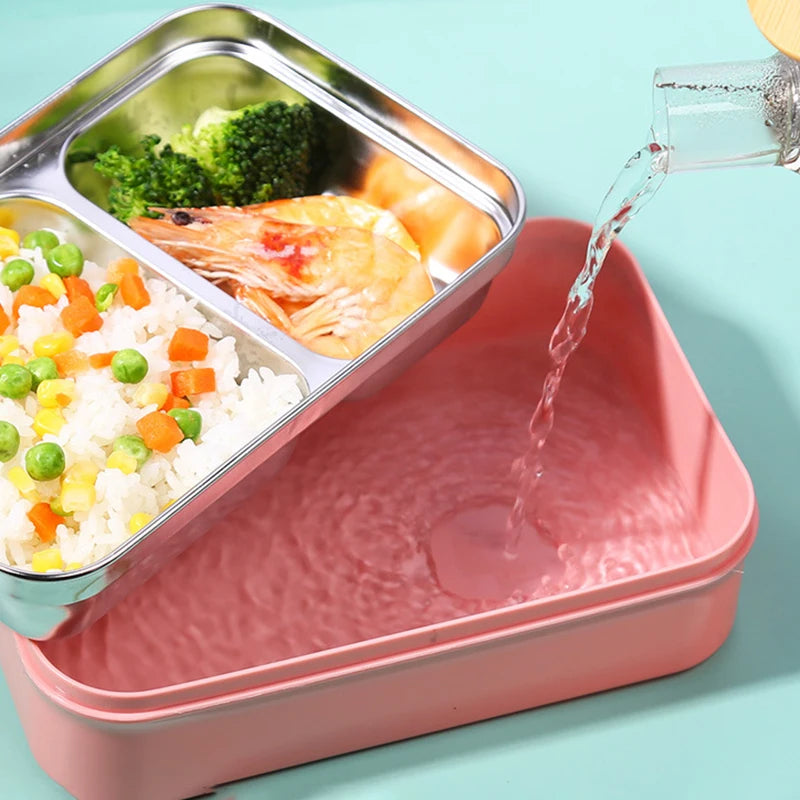 Hot Food Warmer Lunch Box for Kids - Leakproof