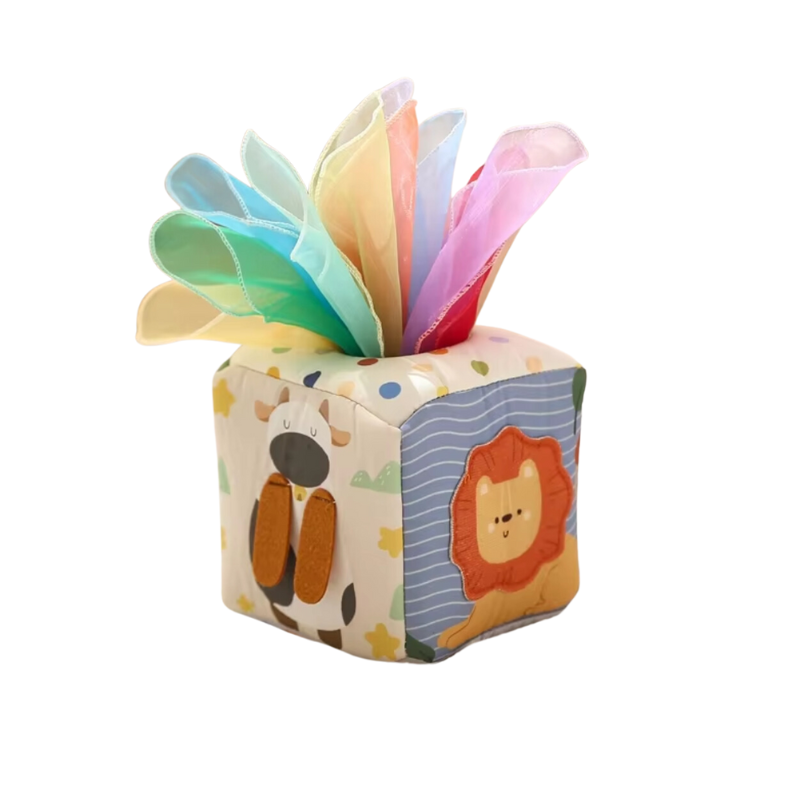 Unique Educational Sensory Tissue Box Toy